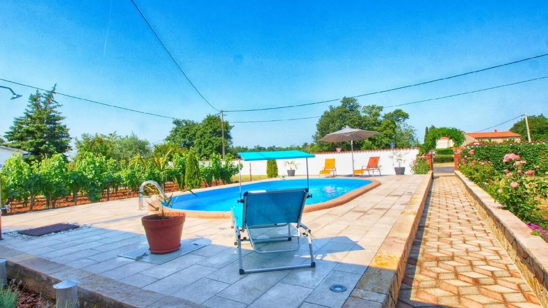 Ferienhaus Mit Privatpool Fuer 6 Personen Ca 100 Qm In Hreljici, Istrien Bucht Von Rasa Croatia